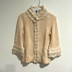 White Anthropology Moth Cardigan